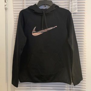 Nike Black Thera Fit Logo Sweatshirt!